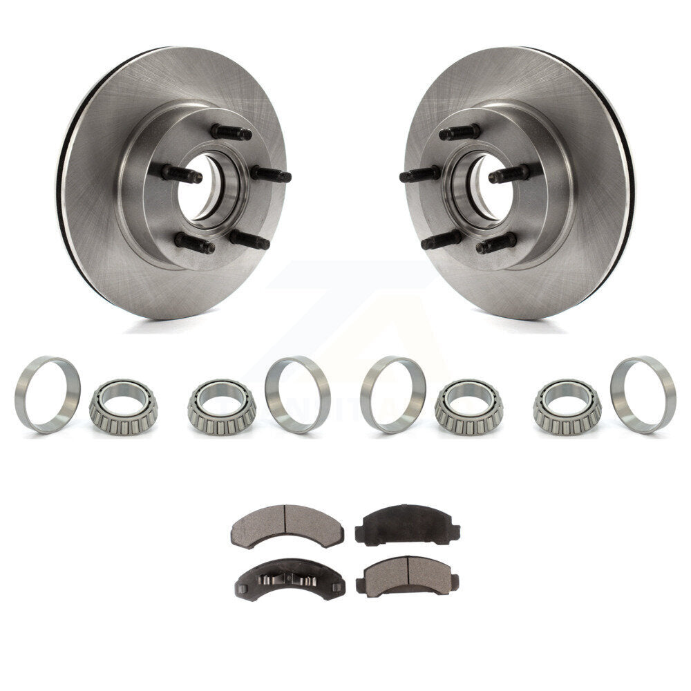 Kit de plaquettes de roulement de course intérieure et extérieure de Rotor de moyeu de frein avant pour Ford Ranger