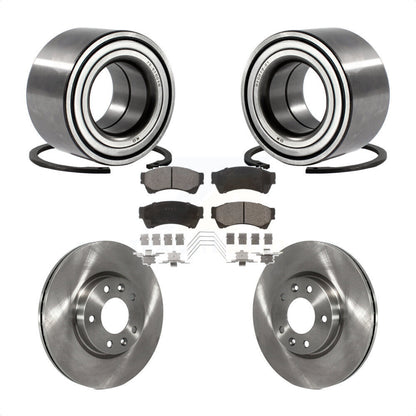Kit de plaquettes de Rotor de frein à disque, roulement de roue avant, pour Ford Fusion Mazda 6 Lincoln MK