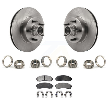 Kit de plaquettes de roulement de course intérieure et extérieure de Rotor de moyeu de frein avant pour Ford Ranger