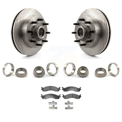 Kit de plaquettes de roulement de course intérieure et extérieure de Rotor de moyeu de frein avant pour Dodge Ram Van