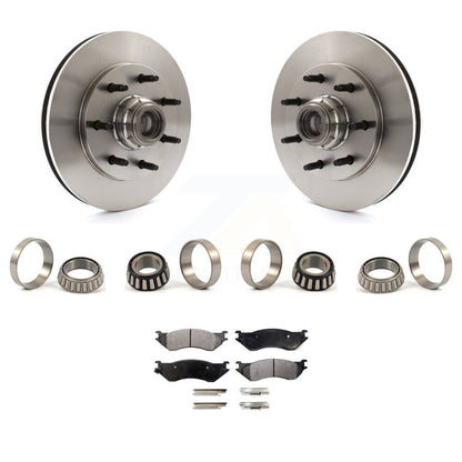 Kit de plaquettes de roulement de course intérieure et extérieure de Rotor de moyeu de frein avant pour Ford F-150