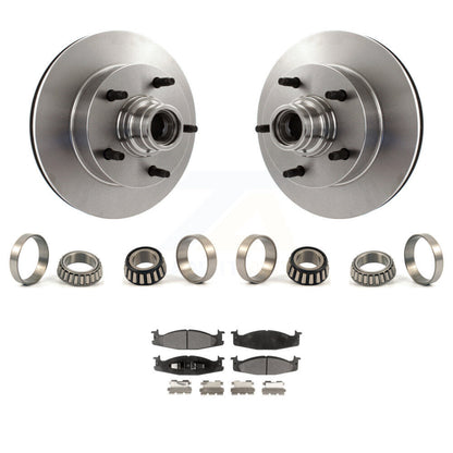 Kit de plaquettes de roulement de course intérieure et extérieure de Rotor de moyeu de frein avant pour Ford F-150