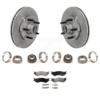 Kit de plaquettes de roulement de course intérieure et extérieure de Rotor de moyeu de frein avant pour Ford F-150