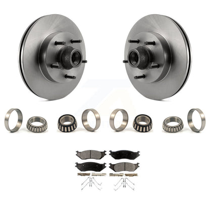 Kit de plaquettes de jeu de roulements intérieurs et extérieurs de Rotor de moyeu de frein avant pour Ford E-150
