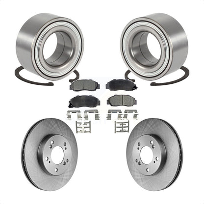 Kit de Rotor de frein à disque et de plaquettes en céramique, roulement de roue avant pour Acura TL Legend R