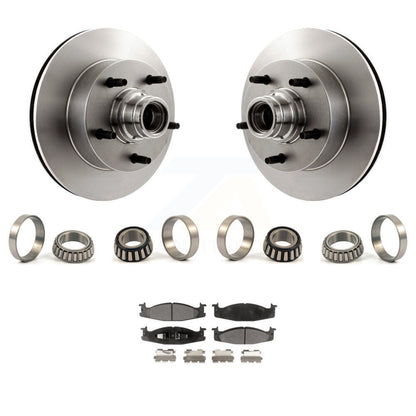 Kit de plaquettes de jeu de roulements intérieurs et extérieurs de Rotor de moyeu de frein avant pour Ford E-150