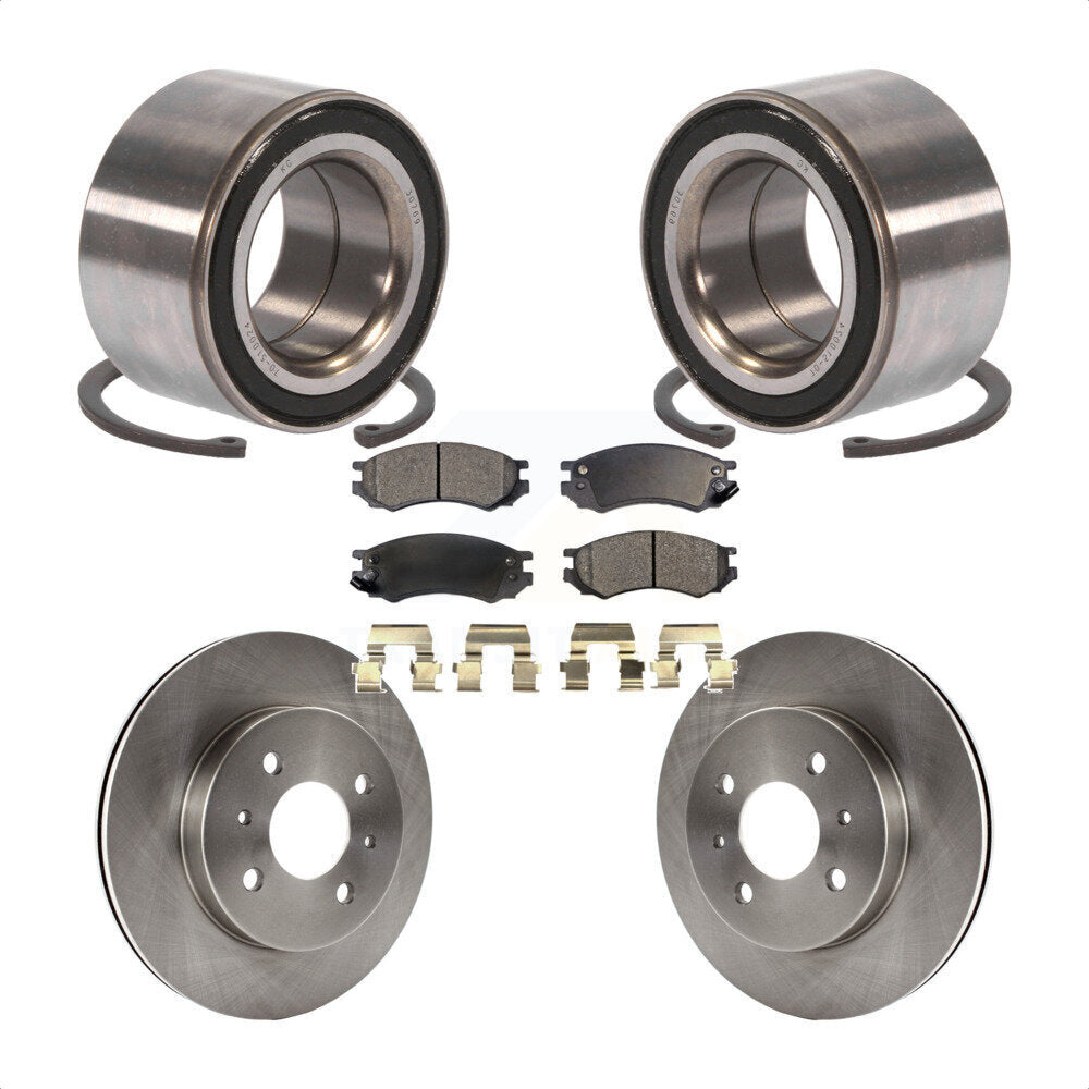 Kit de plaquettes de Rotor de frein, roulement de roue avant, pour Saturn SL1 SC1 SL2 SC2 SL SW2 SW1 S