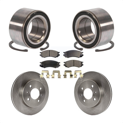 Kit de plaquettes de Rotor de frein, roulement de roue avant, pour Saturn SL1 SC1 SL2 SC2 SL SW2 SW1 S