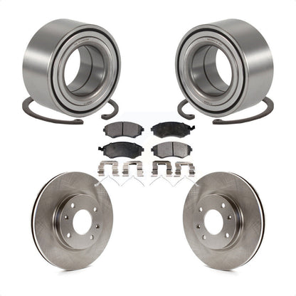 Kit de plaquettes de Rotor de frein à disque, roulement de roue avant, pour Hyundai Sonata 2004 à 09 03