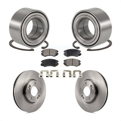 Kit de rotor et de plaquettes de frein à disque, roulement de roue avant, pour Hyundai Sonata 3.3 2006 – 2010