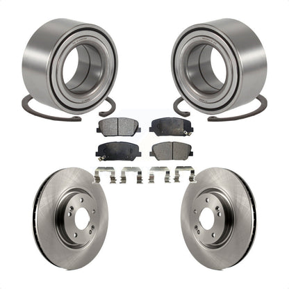 Kit de rotors et plaquettes de frein à disque de roulement de roue avant pour Kia Optima 2.0 2011 – 2015
