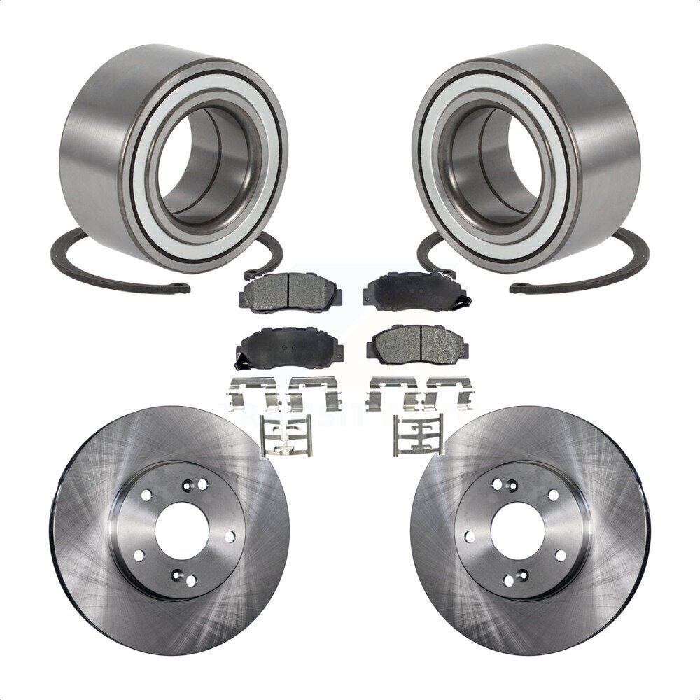 Kit de rotor et de plaquettes de frein à disque, roulement de roue avant, pour Honda Accord 3.0 1998 – 2002