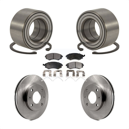 Kit de rotors et plaquettes de frein à disque, roulement de roue avant, pour Hyundai Tiburon Elantra