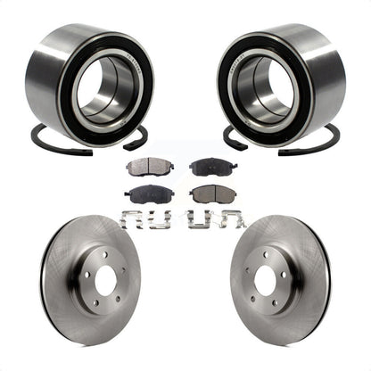 Kit de Rotor et plaquettes de frein de roulement de roue avant, pour Nissan Altima Maxima INFINITI I3