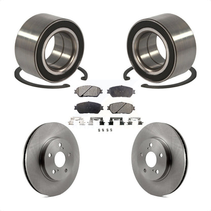 Kit de Rotor et plaquettes de frein de roulement de roue avant, pour Toyota Sienna Camry Solara Avalo