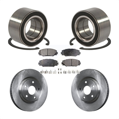 Kit de Rotor et plaquettes de frein à disque, roulement de roue avant, pour Toyota Matrix Pontiac Vib