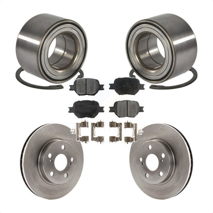 Kit de rotors et plaquettes de frein à disque de roulement de roue avant pour Toyota Celica GT 2001