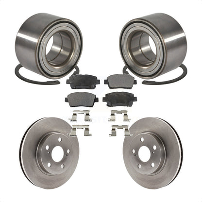 Kit de rotors et plaquettes de frein à disque de roulement de roue avant pour Toyota Celica GT 2000