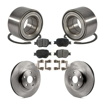 Kit de rotors et plaquettes de frein à disque, roulement de roue avant, pour Toyota Celica Scion tC