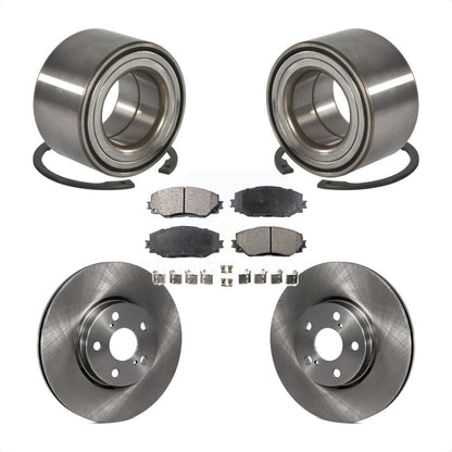 Kit de Rotor et de plaquettes de frein, roulement de roue avant, pour Toyota Corolla Matrix Pontiac Vib