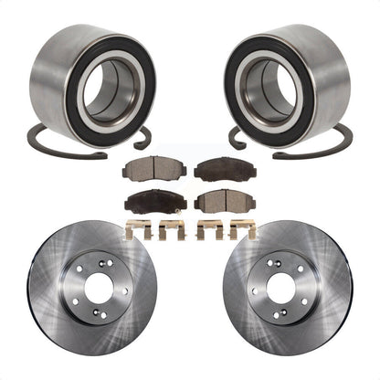 Kit de rotors et plaquettes de frein à disque, roulement de roue avant, pour Honda Accord Acura CSX