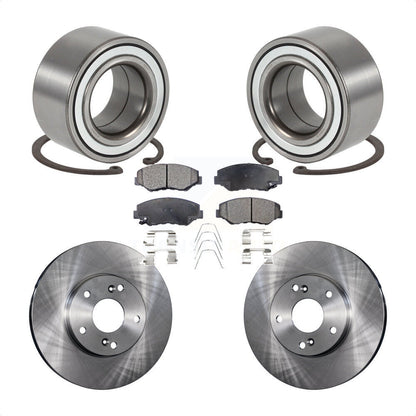 Kit de rotor et plaquettes de frein à disque, roulement de roue avant, pour Honda Element E 2003 – 2011