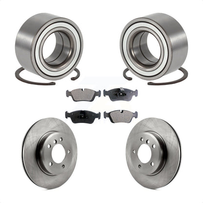 Kit de rotors et plaquettes de frein à disque de roulement de roue avant pour BMW 325i 325xi 2001 – 2005