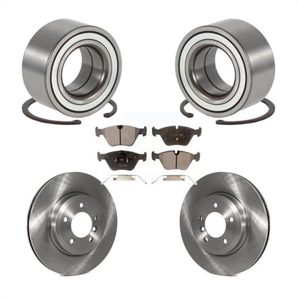 Kit de rotors et plaquettes de frein à disque de roulement de roue avant pour BMW 330i 330xi 2001 – 2005
