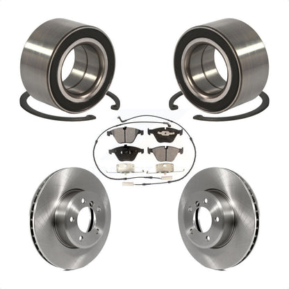 Kit de Rotor et de plaquettes de frein, roulement de roue avant, pour BMW 530xi 528i xDrive 535i 535x