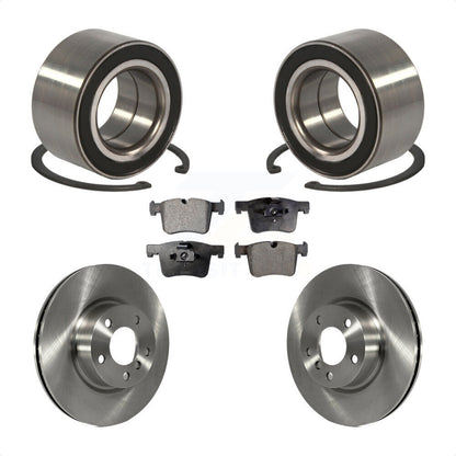 Kit de rotors de frein à disque et de plaquettes en céramique, roulement de roue avant, pour BMW X3 2011 – 2012