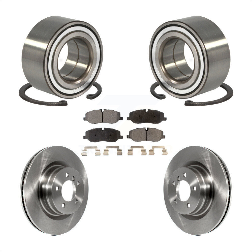 Kit de plaquettes de Rotor de frein, roulement de roue avant, pour Land Rover Range, aspiration naturelle