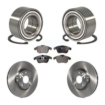Kit de rotors de frein à disque à roulement avant et plaquettes en céramique pour Land Rover Range Evoqu