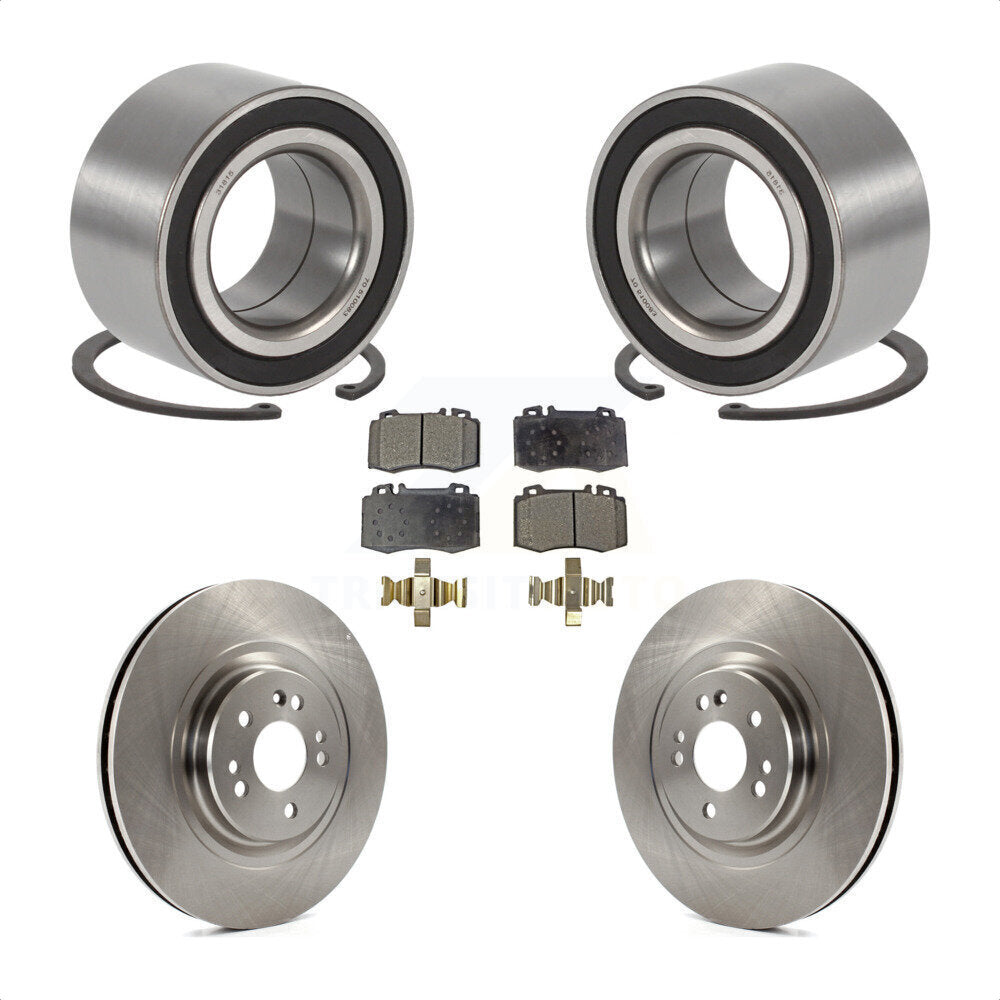 Kit de Rotor et de plaquettes de frein de roulement de roue avant, pour Mercedes-Benz ML500 ML430 ML55 AM