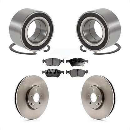 Kit de rotors et plaquettes de frein à disque de roulement de roue avant pour Mercedes-Benz E550 E500