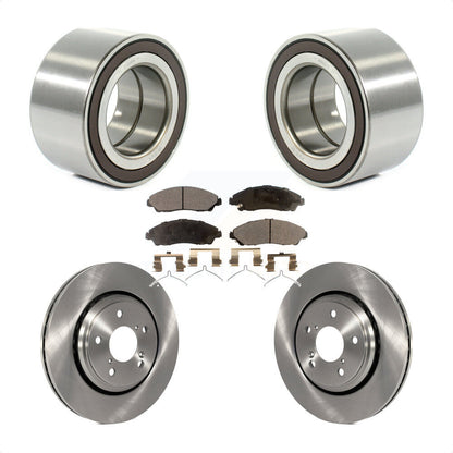 Kit de rotors et plaquettes de frein à disque de roulement de roue avant pour Honda Ridgelin 2017 – 2019