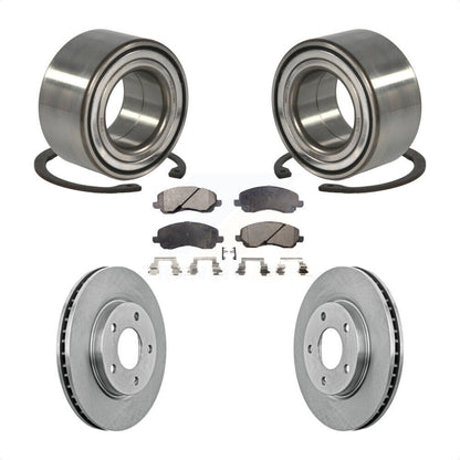 Kit de plaquettes de Rotor de frein à disque, roulement de roue avant, pour Mitsubishi Lancer Dodge Calibe