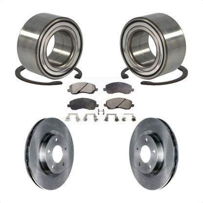 Kit de plaquettes de Rotor de frein, roulement de roue avant, pour Mitsubishi Jeep Outlander RVR Lance