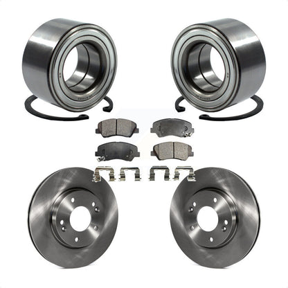 Kit de plaquettes de Rotor de frein, roulement de roue avant, pour Hyundai Elantra GT Kia Forte Forte