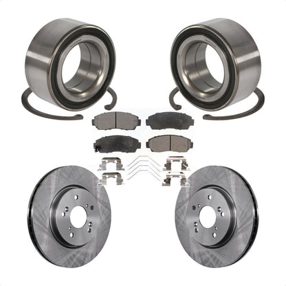Kit de rotors et plaquettes de frein à disque, roulement de roue avant, pour Honda Crosstour Accord
