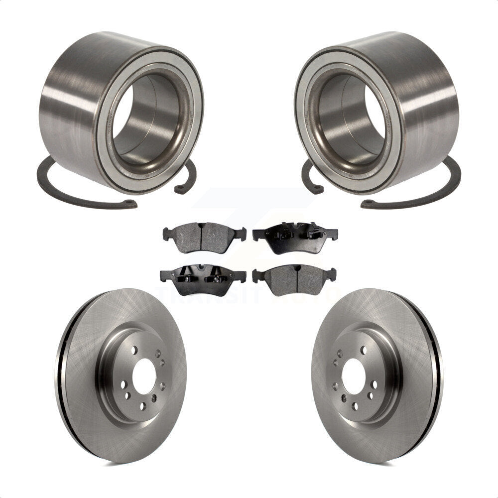Kit de rotor et de plaquettes de frein à disque, roulement de roue avant, pour Mercedes-Benz ML45 2010 – 2011