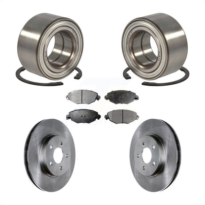 Kit de rotors et plaquettes de frein à disque de roulement de roue avant pour Jaguar X-Type 2002-2008