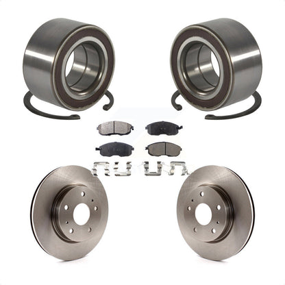 Kit de rotors et plaquettes de frein à disque de roulement de roue avant pour Suzuki SX4 Crossover