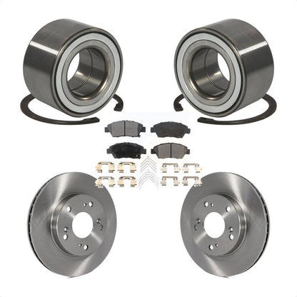 Kit de rotors et plaquettes de frein à disque de roulement de roue avant pour Honda CR-Z 2011 – 2015