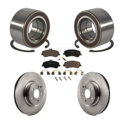 Kit de Rotor et de plaquettes de frein à disque, roulement de roue avant, pour Mercedes-Benz GLK350 GLK25