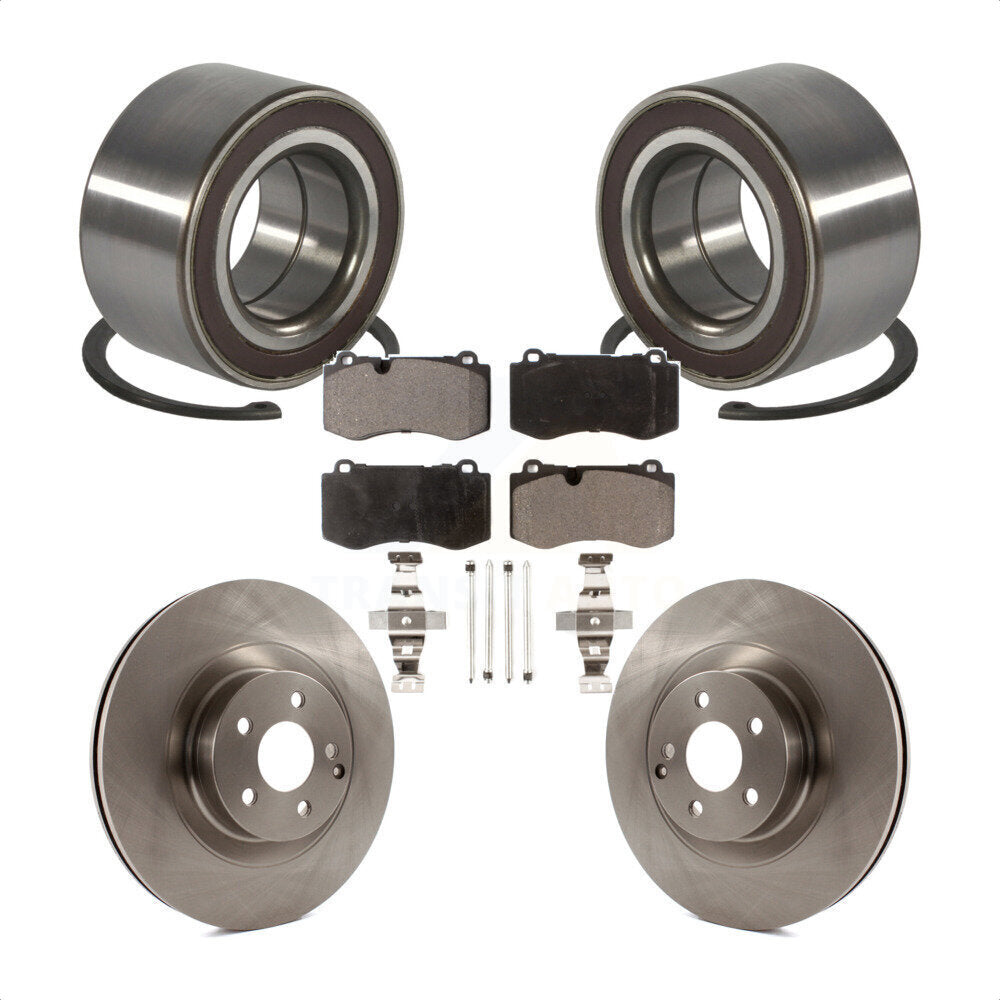 Kit de Rotor et de plaquettes de frein à disque, roulement de roue avant, pour Mercedes-Benz S550 CL550 S35