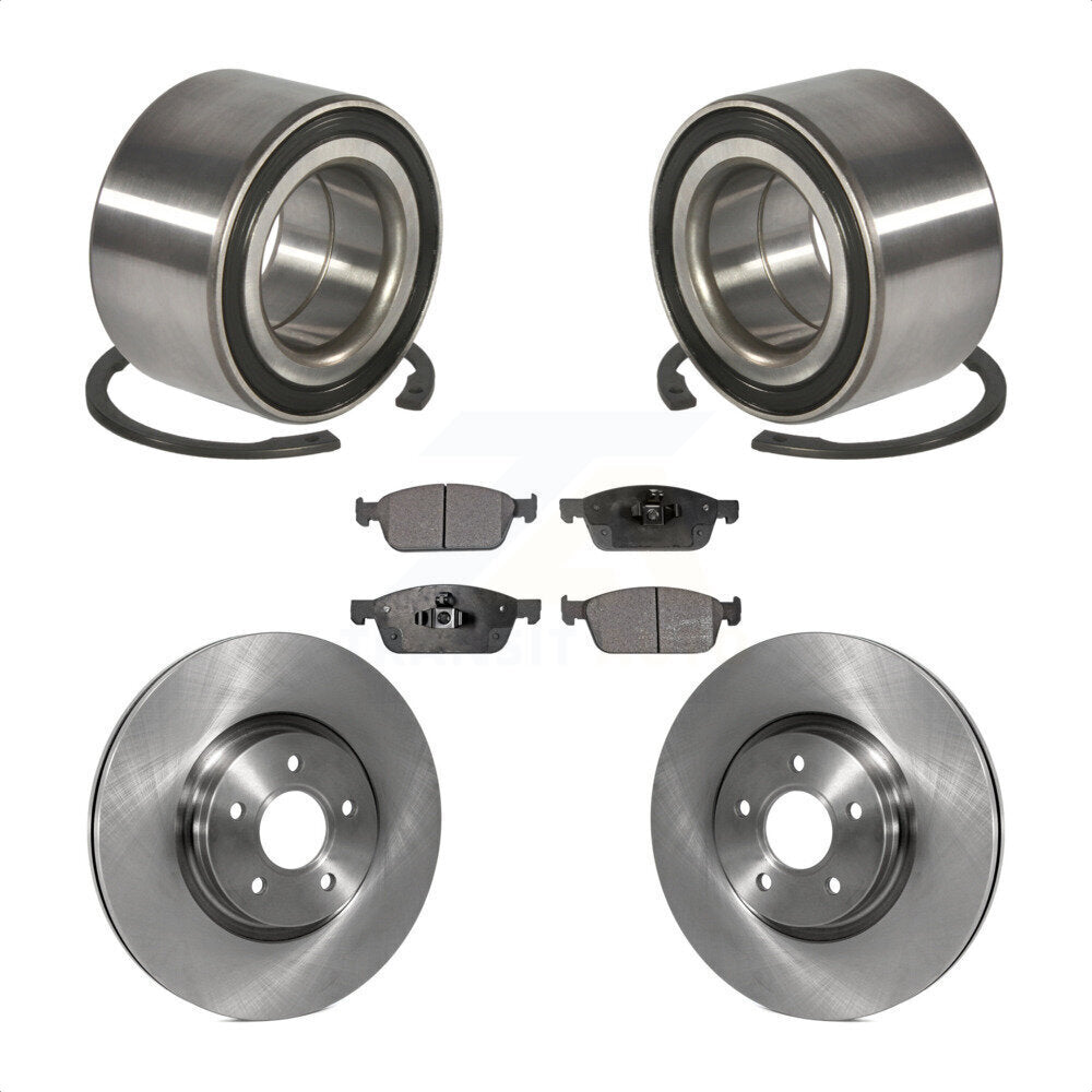 Kit de plaquettes de Rotor de frein, roulement de roue avant, pour Ford Escape Transit Connect Lincol