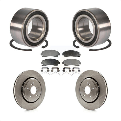 Kit de rotor de frein à disque et de plaquettes en céramique pour Acura TL 2015 – 2020, roulement de roue avant
