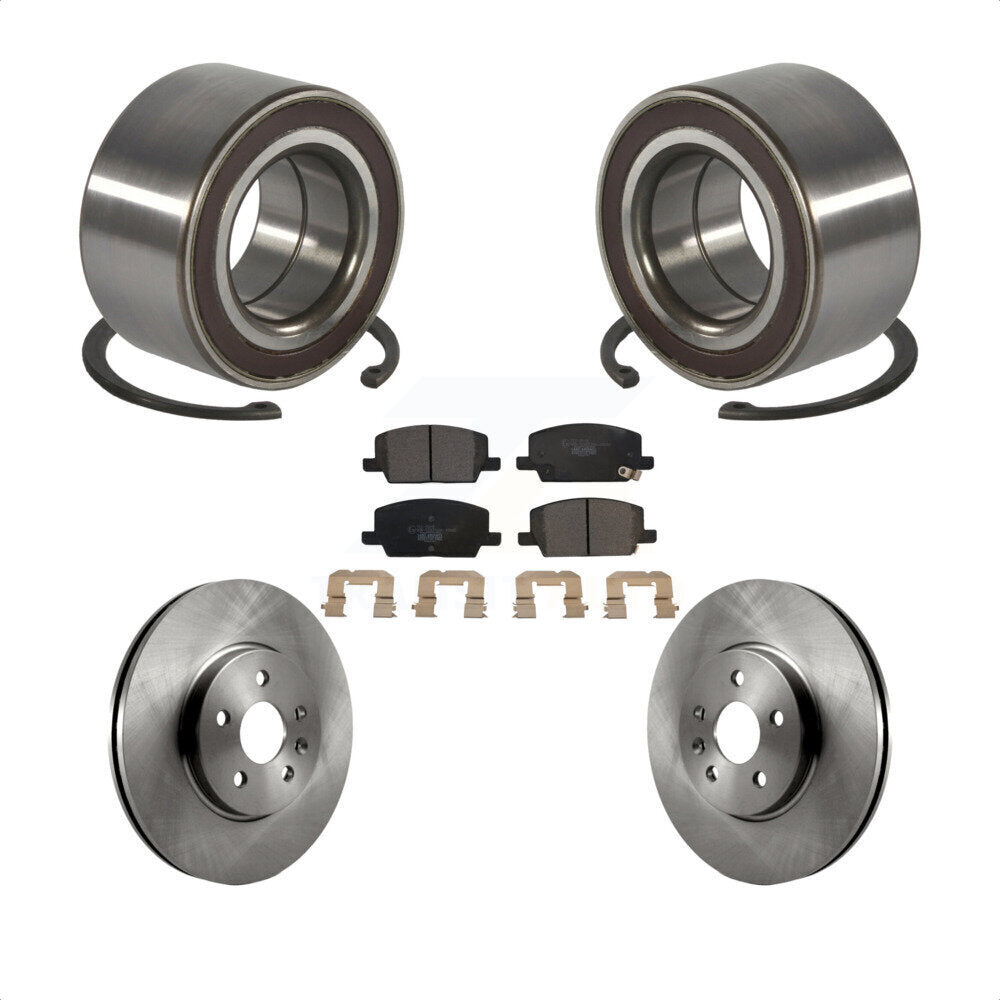 Kit de Rotor et de plaquettes de frein à disque, roulement de roue avant, pour Buick Encore Chevrolet Tra