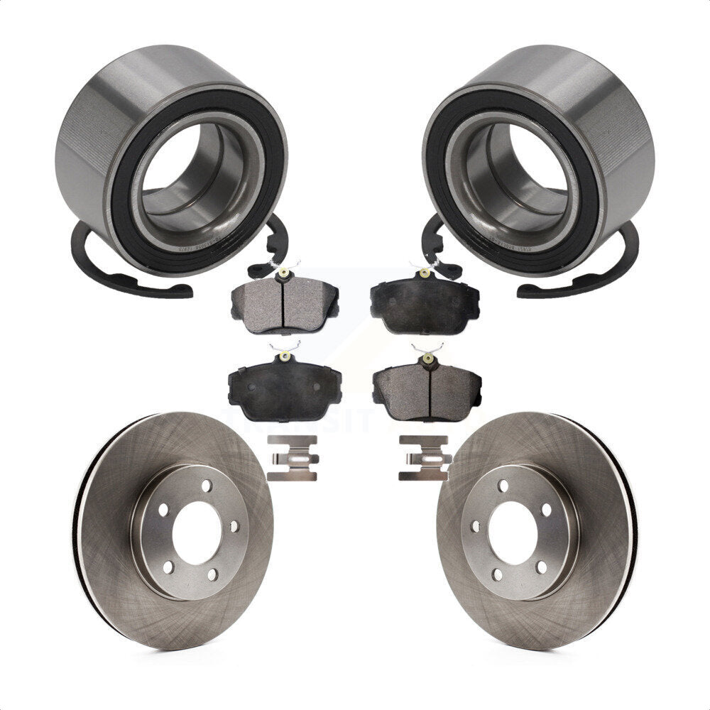 Kit de rotors et plaquettes de frein à disque de roulement de roue avant pour Ford Taurus SH 1994-1995