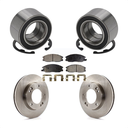 Kit de rotors et plaquettes de frein à disque de roulement de roue avant pour Kia Sorento 2007 – 2009
